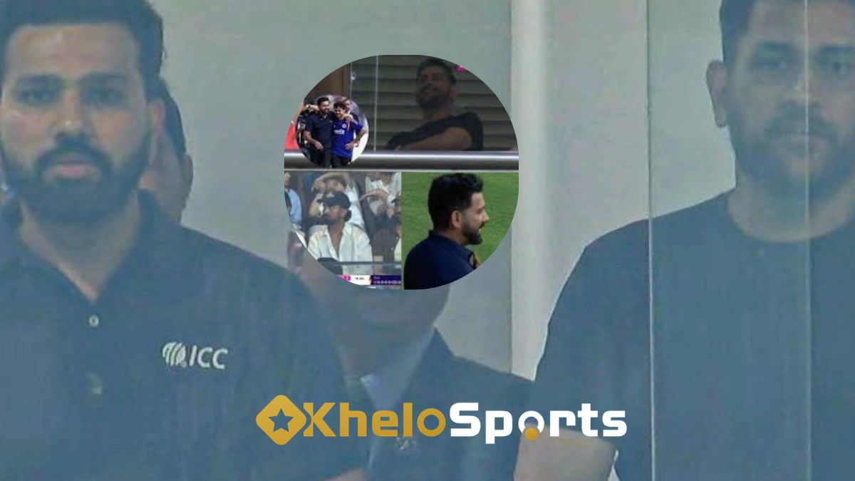 MS Dhoni, Rohit Sharma Reunion At India vs England