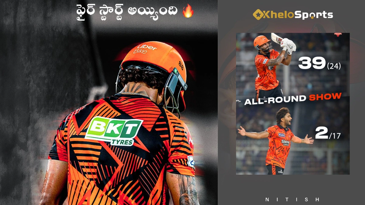 Nitish Reddy’s Emotional Admission After All-Round Show vs KKR