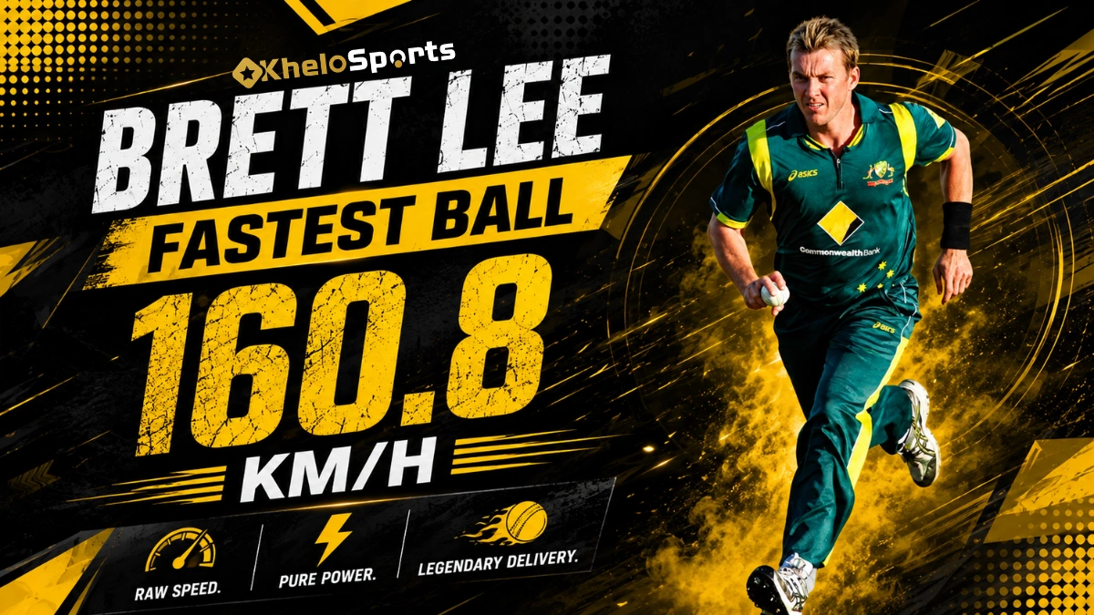 Brett Lee Fastest Ball