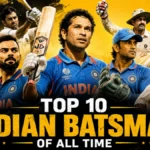 List of top 10 Indian batsman of all time