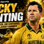 Ricky Ponting Stats, Career, ODI Centuries, Debut & Jersey Number