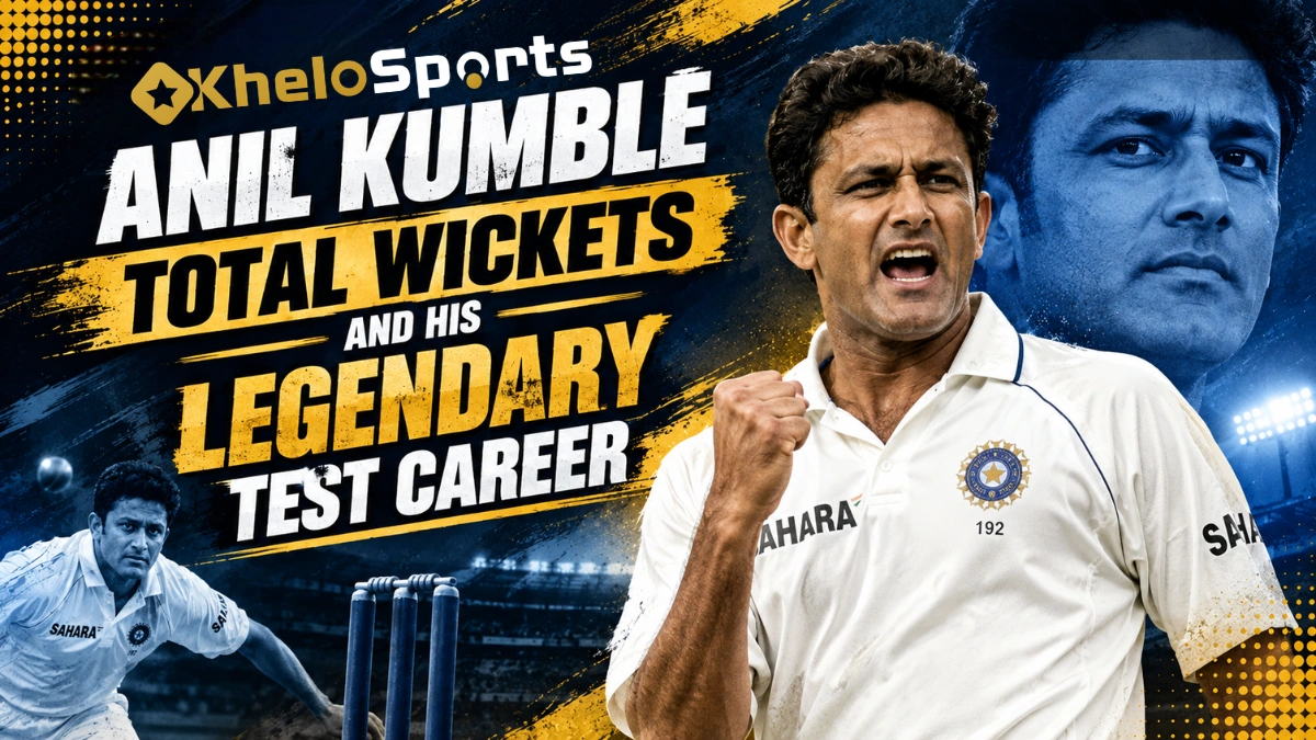 Anil Kumble Total Wickets