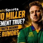 Is David Miller Retirement True? The Truth Behind the Rumors
