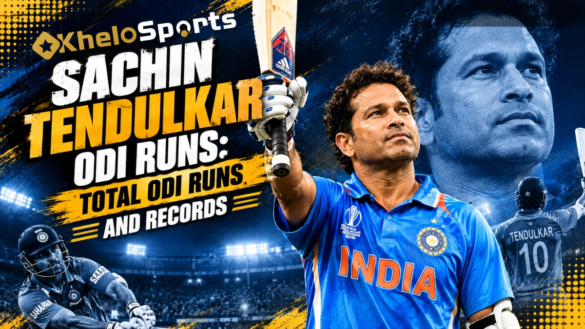 Sachin Tendulkar ODI runs