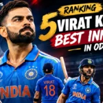 Ranking 5 Virat Kohli Best Innings in ODI